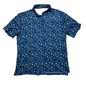 1764 Signature Polo Mens Size XL BBQ Grill Short Sleeve Golf Preppy Novelty